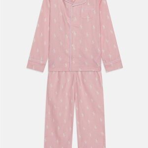 Polo by Ralph Lauren Light Pink Kids Pajama Set